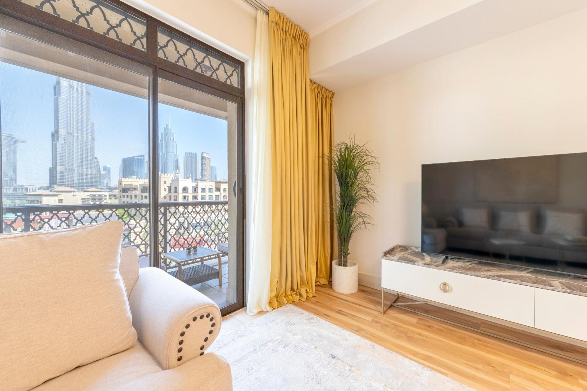 Ultra Luxury Downtown - Full Burj Khalifa View - 5 Min Walk To Dubai Mall! Екстер'єр фото